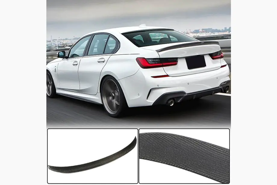 BMW 3 серия G20/G21 2018- гг. Спойлер V4 (для G20/G80, Карбон) Фото 1