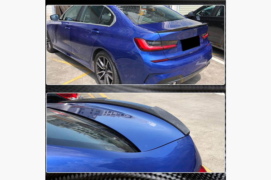 BMW 3 серия G20/G21 2018- гг. Спойлер M4-Style V1 (для G20/G80, Карбон) Фото 3