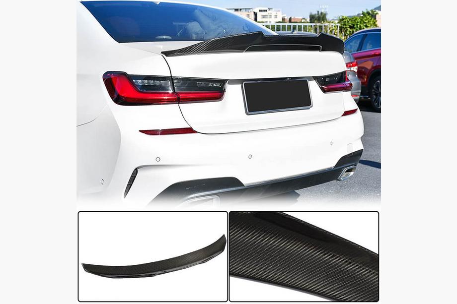 BMW 3 серия G20/G21 2018- гг. Спойлер крышки багажника Карбон V16 (SD) Image