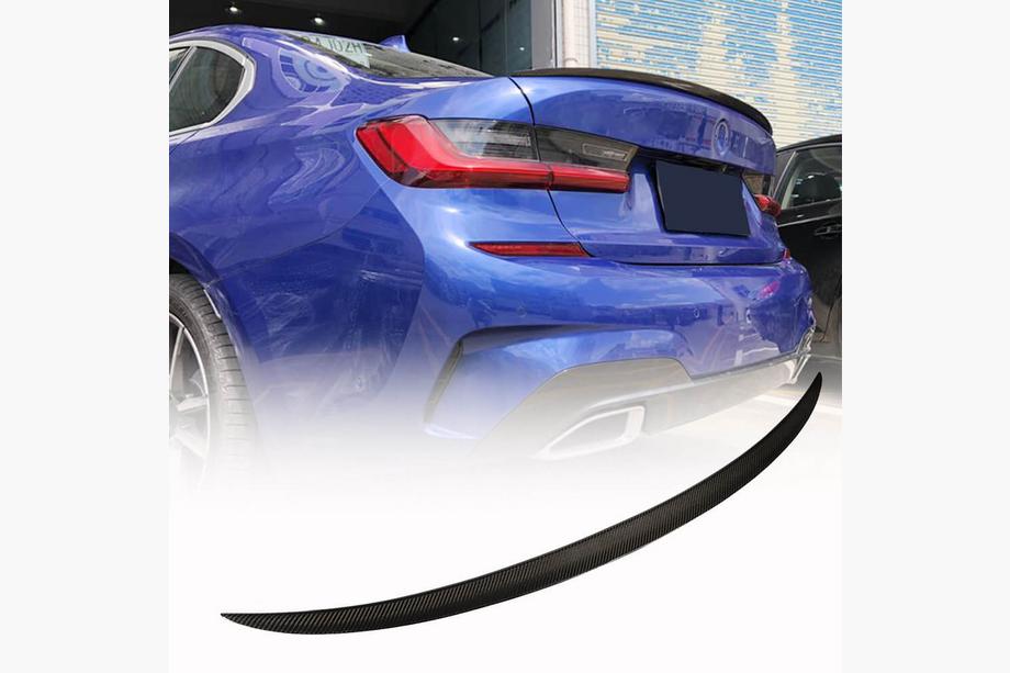 BMW 3 серия G20/G21 2018- гг. Спойлер крышки багажника Карбон V20 (SD) Image