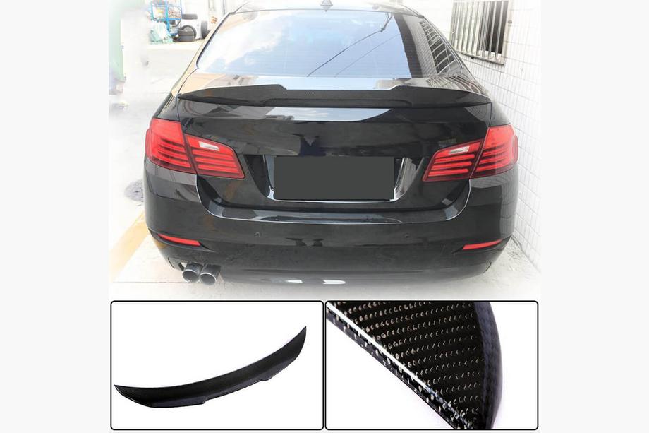 BMW 5 серия F10/F11 2010–2016 гг. Спойлер крышки багажника Карбон V5 (SD) Image