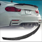 BMW 4 серия F32/F33/F36 2012-2020 гг. Спойлер крышки багажника Carbon V8 (для F82) фото 8