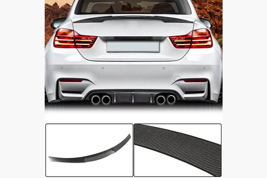 BMW 4 серия F32/F33/F36 2012-2020 гг. Спойлер крышки багажника Carbon V8 (для F82) Image