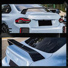 BMW 2 серия G42 2021- гг. Спойлер V8 (Черный Глянец) фото 2