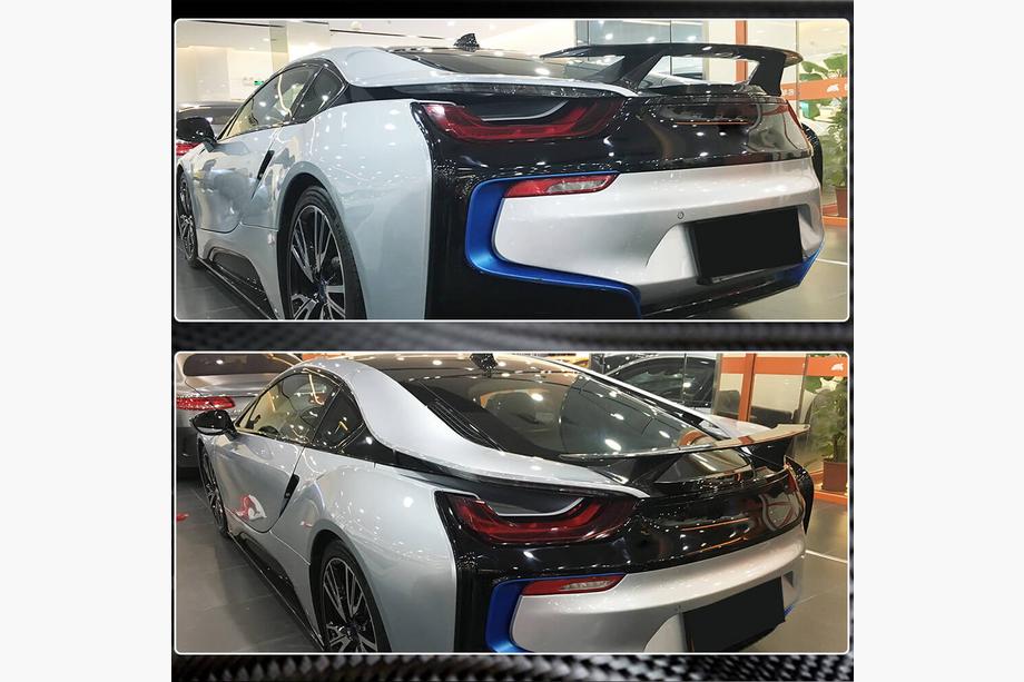 BMW I8 2014-2020 гг. Спойлер V2 (Карбон) Фото 4