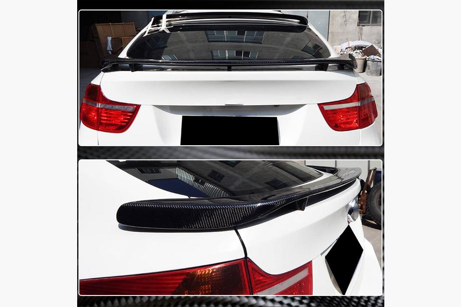BMW X6 E71 2008–2014 гг. Спойлер крышки багажника FRP V3 Фото 4