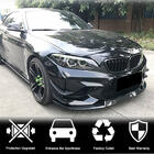 BMW 2 серия F22/F23 2014-2021 гг. Накладка на передний бампер Lip V5 (для F87 M2, Карбон) фото 7