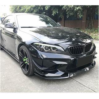 Накладка на передний бампер Lip V5 (для F87 M2, Карбон) фото 2