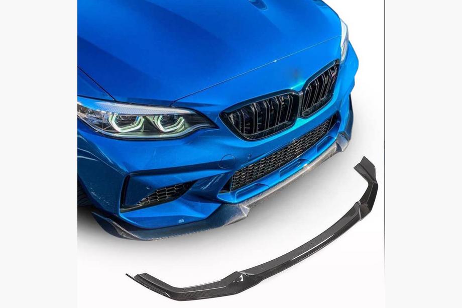 BMW 2 серия F22/F23 2014-2021 гг. Передний спойлер Lip V3 для F87 M2 Competition, Карбон Image