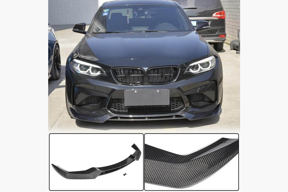 BMW 2 серия F22/F23 2014-2021 гг. Передний лип V2 для F87 M2, Карбон Image