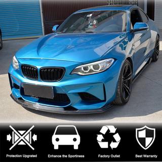 Передняя губа бампера FRP V9 (для F87) BMW 2 серия F22/F23 2014-2021 гг. фото 2