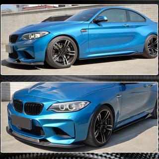 Передняя губа бампера FRP V9 (для F87) BMW 2 серия F22/F23 2014-2021 гг. фото 3