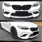 BMW 2 серия F22/F23 2014-2021 гг. Передняя губа бампера Carbon V7 для M2 Competition фото 5
