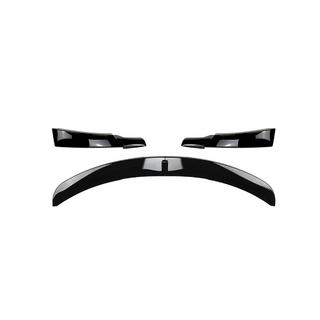 Передний Лип Спойлер Бампера ABS V1 (2008-2011 M-Sport) BMW 3 серия E90/E91 2005-2011 гг. фото 4