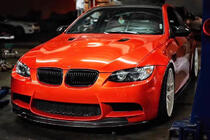 Передний бампер Лип Hamman-Style V1 для M3, Карбон фото 5