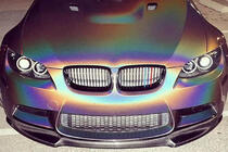 BMW 3 серия E92/E93 2006–2013 гг. Передний Бампер Лип V-Style (для M3, Карбон) фото 2