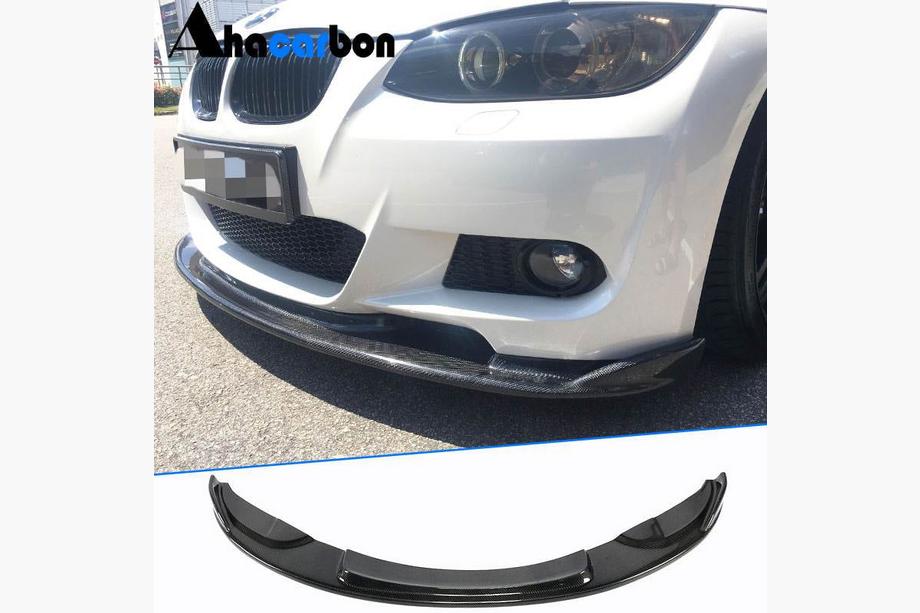 BMW 3 серия E92/E93 2006–2013 гг. Передний Бампер Лип Hamman-Style V2 (для M3, Карбон) Image