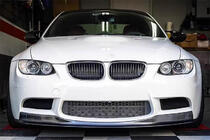 BMW 3 серия E92/E93 2006–2013 гг. Передний бампер Лип AK-Style для M3, Карбон фото 4