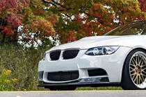 BMW 3 серия E92/E93 2006–2013 гг. Передний бампер Лип AK-Style для M3, Карбон фото 5