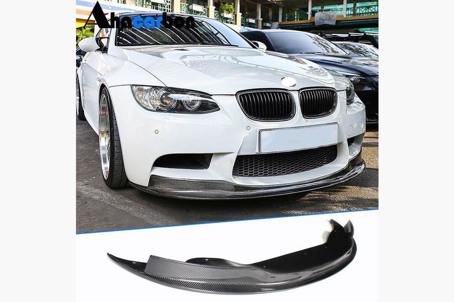 BMW 3 серия E92/E93 2006–2013 гг. Передний бампер Лип AK-Style для M3, Карбон Image