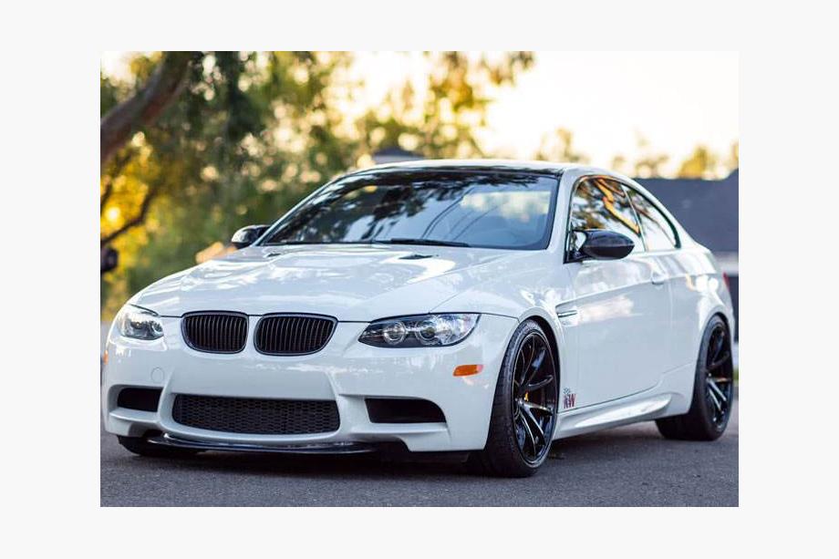 BMW 3 серия E92/E93 2006–2013 гг. Передняя губа бампера V6 (для M3, Карбон) Фото 2
