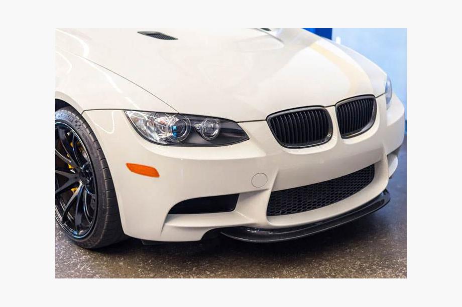 BMW 3 серия E92/E93 2006–2013 гг. Передняя губа бампера V6 (для M3, Карбон) Фото 5