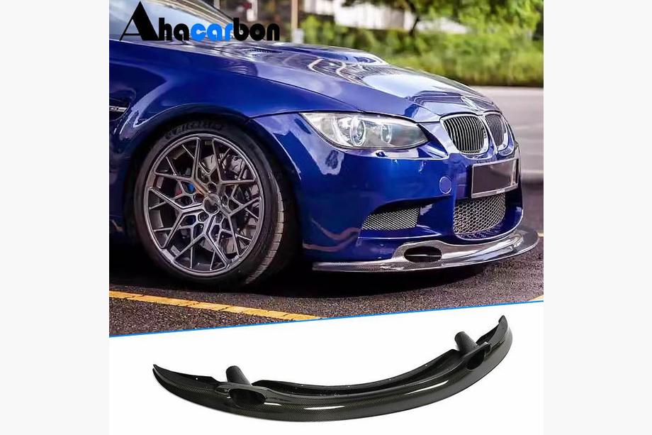 BMW 3 серия E90/E91 2005-2011 гг. Передний Бампер Лип GT4-Style (для M3, Карбон) Image