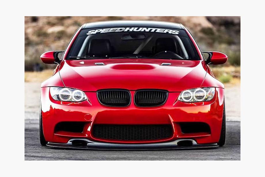 BMW 3 серия E90/E91 2005-2011 гг. Передний Бампер Лип GT4-Style (для M3, Карбон) Фото 2