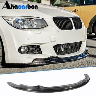 Передняя накладка на бампер FRP V2 (2010-2012 M-Sport) BMW 3 серия E90/E91 2005-2011 гг. фото 1
