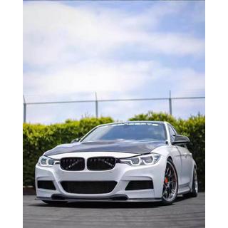 Накладка на передний бампер FRP V3 (M-Performance) BMW 3 серия F30/F31 2012-2019 гг. фото 4