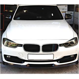 Передняя губа бампера FRP V2 (2012-2015 Base) BMW 3 серия F30/F31 2012-2019 гг. фото 2