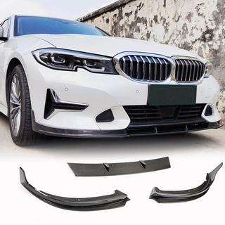 Передняя накладка на бампер FRP V3 (2019-2022 Base) BMW 3 серия G20/G21 2018- гг. фото 1
