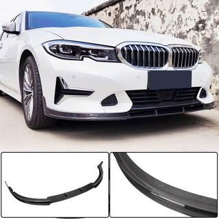 Передняя накладка на бампер FRP V3 (2019-2022 Base) BMW 3 серия G20/G21 2018- гг. фото 2