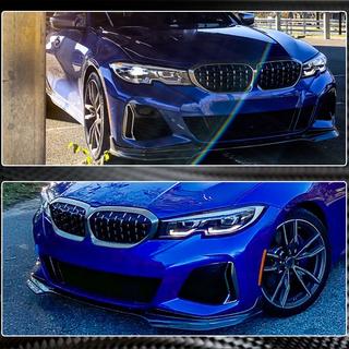 Передний лип-спойлер V3 для M-Sport 2018-2022, Карбон фото 4