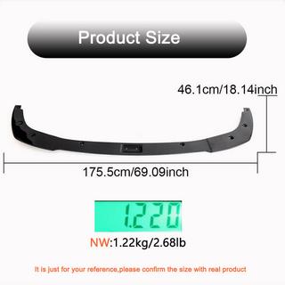 Передний бампер Лип V1 для M-Sport 2022+ Карбон фото 4