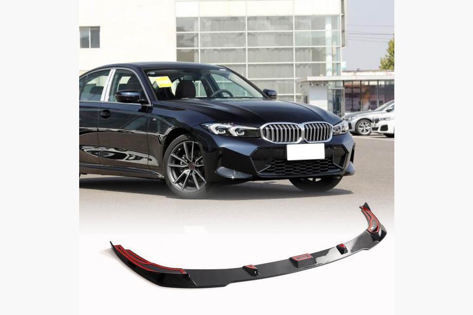 BMW 3 серия G20/G21 2018- гг. Передний бампер Лип V1 для M-Sport 2022+ Карбон Image