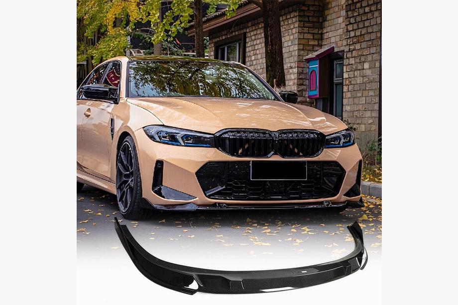 BMW 3 серия G20/G21 2018- гг. Передний Бампер Лип V2 для M-Sport 2022+ Карбон Image