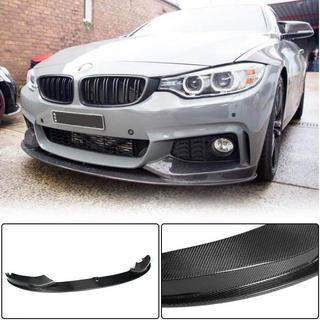 Передняя губа бампера Карбон V4 (M-Sport) BMW 4 серия F32/F33/F36 2012-2020 гг. фото 1