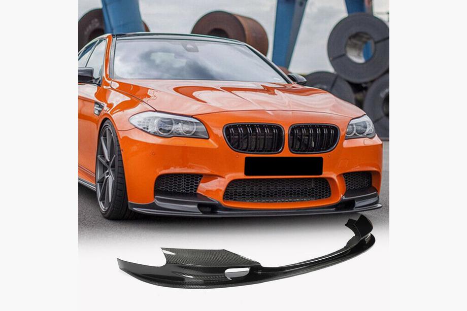 BMW 5 серия F10/F11 2010–2016 гг. Передний Бампер Лип V2 (для F10 M5, Карбон) Image