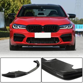 Передняя губа бампера Carbon V3 (для M5 2020+) BMW 5 серия G30/G31 2017-2023 гг. фото 1