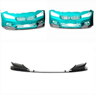 Передняя губа бампера Carbon V3 (для M5 2020+) BMW 5 серия G30/G31 2017-2023 гг. фото 2