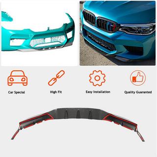 Передняя губа бампера FRP V5 (для M5 2017-2020) BMW 5 серия G30/G31 2017-2023 гг. фото 3