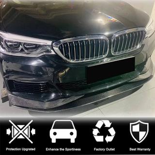 Передний лип-спойлер V1 для M-Sport 2017-2020, Карбон фото 3