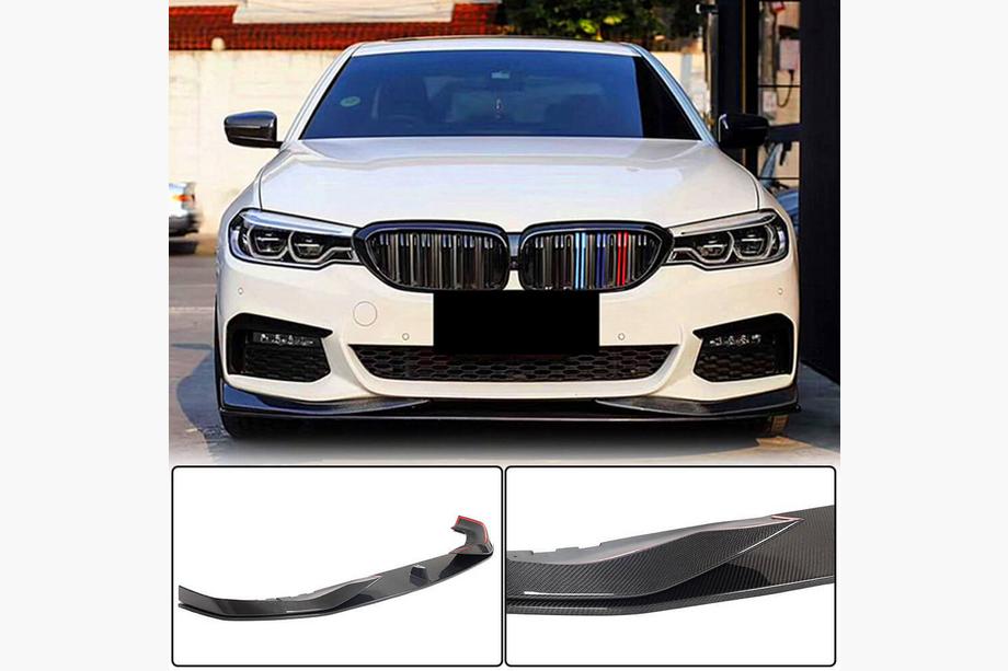 BMW 5 серия G30/G31 2017-2023 гг. Передний лип-спойлер V1 для M-Sport 2017-2020, Карбон Image