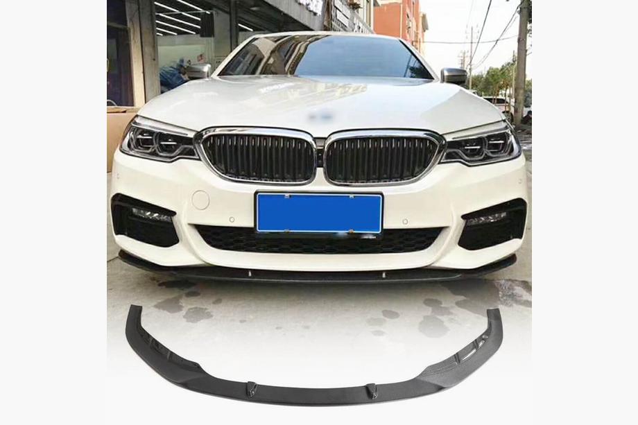 BMW 5 серия G30/G31 2017-2023 гг. Передний Лип-спойлер V3 для M-Sport 2017-2020 Карбон Image
