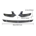 BMW 5 серия G30/G31 2017-2023 гг. Передний Бампер Лип V5 для M-Sport 2017-2020 Карбон фото 6