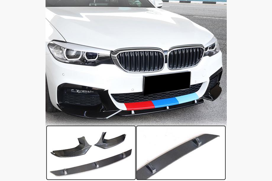BMW 5 серия G30/G31 2017-2023 гг. Передний Бампер Лип V5 для M-Sport 2017-2020 Карбон Image