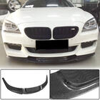 BMW 6 серия F12/F13/F06 2011-2018 гг. Передняя губа V2 для M-Sport, Карбон фото 1