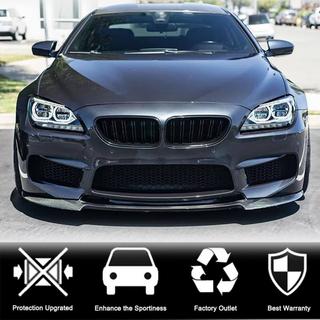 Передний Бампер Лип FRP V4 BMW 6 серия F12/F13/F06 2011-2018 гг. фото 3