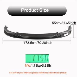 Передний Лип V2 для M-Sport 2019-2022, Карбон фото 4